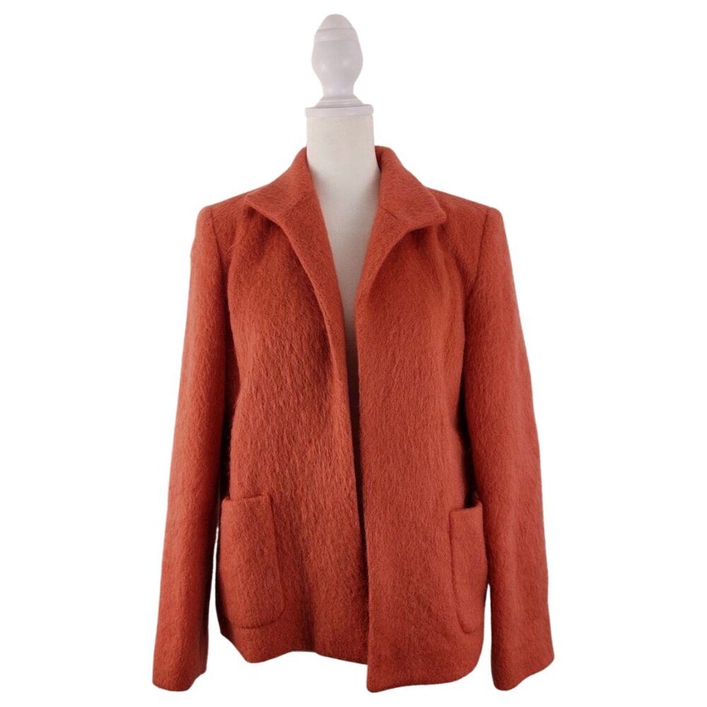 VTG Josephine Chaus Petite Pink Mohair Wool Jacket 6P - Picture 1 of 8